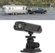 RV Hitch Camera with Night Vision, 1080P HD Waterproof Rear View Reverse Camera for RV Campers Car, Includes Adhesive Base, Essential Rv Accessories