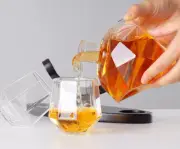Diamond Type Wine Bottle Wine Glass High Borosilicate Glass Decanter