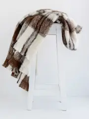 Masterweave Windermere Alpaca Throw Rug Blanket - Apache
