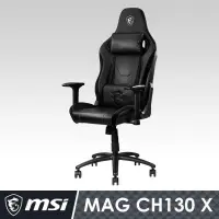 在飛比找PChome24h購物優惠-MSI MAG CH130X 龍魂電競椅