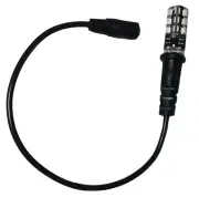 blacklight special effects UVA led silicone G4 bulb 12V DC cable socket BL1P