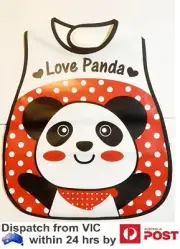 Kids Baby Bib Apron Sleeveless Waterproof Art Smock Feeding Fit 3m-2y