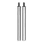2pcs Dial Digital Indicator Extension Stem Rod 4.5mm Dia M2.5 Thread HSS 100mm