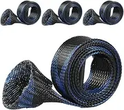 Fishing Rod Covers - Rod Covers Sleeve - 4 Pack Elastic Heavy-Duty Protector Gloves Tools for Garage Wall Ceiling Truck Car Roof Bed Deck Travel