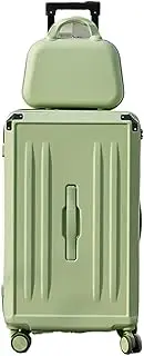 [KYUSAR] Carry On Luggages Suitcase Luggage Sets 2 Piece,Hardshell Suitcase Set, Lightweight Luggage Set Lock with Makeup Cases Luggage Suitcases (Color : E, Size : 24inch)
