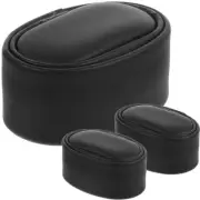 3 Pcs Small Watch Pillow Black Pillows Case Cushion Mini Jewelry Display