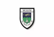 Patch printed shield embroidery border badge souvenir flag city county wicklow