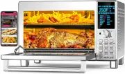 Bravo Convection Toaster Ovens Air Fryer Combo with 30QT Large Capacity for a Wh
