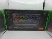 Razer BlackWidow Tournament Edition Chroma V2 Black - Green Switches - New