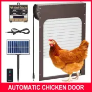 Automatic Chicken Coop Door Opener Controller Kit Timer Light Sensor