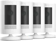 Ring 4-Pack Outdoor Camera (Stick Up Cam) Battery (White)