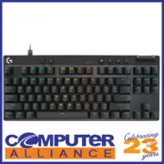 Logitech G PRO X TKL RAPID Magnetic Analog Switch Gaming Keyboard Black
