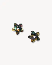 MACHETE Petite Flower Charms in Green Tortoise at Nordstrom One Size