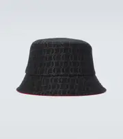 [Christian Louboutin] Christian Louboutin Bobino canvas bucket hat L black