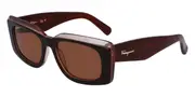 Salvatore Ferragamo SF 1079S 211 Men's Sunglasses Brown Size 54