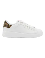 [Guess] Roki2 Leopard Sneaker in White