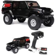 Axial AXI00005V2T5 1/24 SCX24 Jeep JT Gladiator 4WD Rock Crawler Brushed RTR Blk