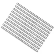 Round Rod 4.6mm Diameter 100mm Length HSS Lathe Bar Stock DIY Craft Tool 10 Pcs