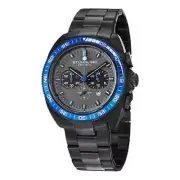 Stuhrling 586B.03 586B 03 Octane Concorso 177 Chronograph Date Black Mens Watch