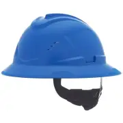 Msa Safety Full Brim Cooling Helmet,Ratchet,4 10215830 Msa Safety 10215830