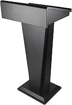 Church Pulpit Podium Stand Pulpit Lectern Desk Iron Stand Stability Podiums Conference Debate Stand for Churches, Office, Classroom Presentation Stand
