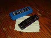 NEW BLUES KING HARMONICA 10 HOLE KEY OF G CASE CLOTH STAGE STUDIO FUN BAND MUSIC