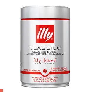 【illy】咖啡豆任選250g x 3罐 (中烘培豆/低咖啡因豆/巴西風味豆)