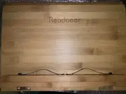 Readaeer BamBoo Bookrest Cook Book Holder iPad Stand Document Holder