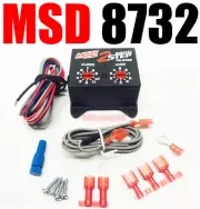 MSD 8732 MSD Ignition 8732 Black Digital 2-Step Rev Controllers Multi-Step RPM