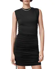 Allsaints Sonny Drawcord Mini Dress