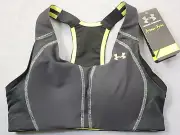 UNDER ARMOUR Womens Hi-Impact Support Compression Armour Bra 32 A Cup NWT $58