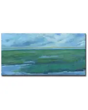 Ready2HangArt Low Ground Wrapped Canvas Wall Art by Leslie Owens
