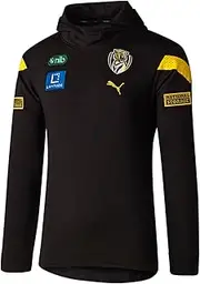 PUMA Richmond Football Club Men's Team Hoodie Black Medium