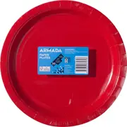 Armada Paper Plates Coloured Assorted 20 pack