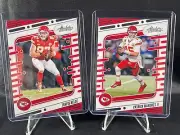 2024 Panini Absolute Kansas City Chiefs Mahomes & Kelce LOT 2