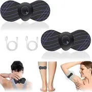 EMS Lymphatic Drainage Massage Pad ，Upgraded Portable Mini Lymphatic Drainage Massage Pad, Lymphatic Drainage Therapy, Lymphatic Drainage Massager for Arms, Neck, Shoulder, Back, Waist, Legs