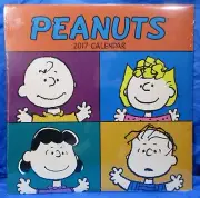 Peanuts 2017 Calendar Brand New! Still Sealed!