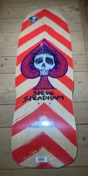Powell Peralta Skateboards Steadham Spade 11 Red / Natural 10" Skateboard Deck