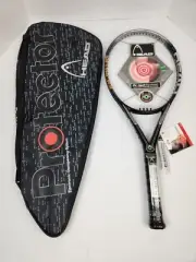 Vintage NOS Head Protector Tennis Racket 4 3/8 Unstrung 102 Sq In MP w/ Cover