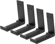4sets Metal Headphone Stand Shelf Aluminum Alloy Wall-Mounted/1