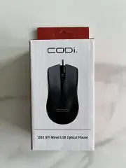 Codi - A05017-1200 DPI Wired USB Optical Mouse - NEW