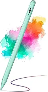 Stylus Pen for iPad Pro & Air, Compatible with 11-13 Inches 2018-2024 iPads, Palm Rejection, Tilt Sensitivity, Magnetic & Lapiz para Green