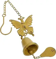 OFFSCH Outdoor Home Decor Cast Iron Butterfly Wind Chimes Sweet Sound Retro Style