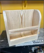 Solid Wood Restaurant Diner Pub Menu Holder Heavy Duty