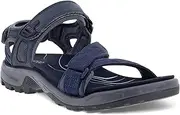 [ECCO] Men's Yucatan Coast Sport Sandal, Night Sky/Marine Nubuck, 10-10.5