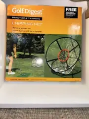 Golf Digest Chipping Net Short Game Practice & Training 24 in Diameter 2011 NOS