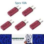 5 x 10Amp Mini Blade Fuse Circuit Breaker Auto Reset Circuit Breaker 10A (5pcs)