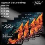 Guitar Strings Acoustic 10-50 11-52 12-54 13-56 6Pcs/set Beginner Players