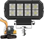 LED Lights for Truck, 3.5 Inch Square Waterproof Golf Cart Lights, Shockproof Adjustable Automotive Accessories Supplies for Truck Boat Motorcycle Trailer Tractor