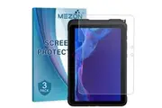 [Set of 3] Samsung Galaxy Tab Active4 Pro 10.1" Ultra Clear Film Screen Protector by MEZON (Tab Active4 Pro, Clear)
